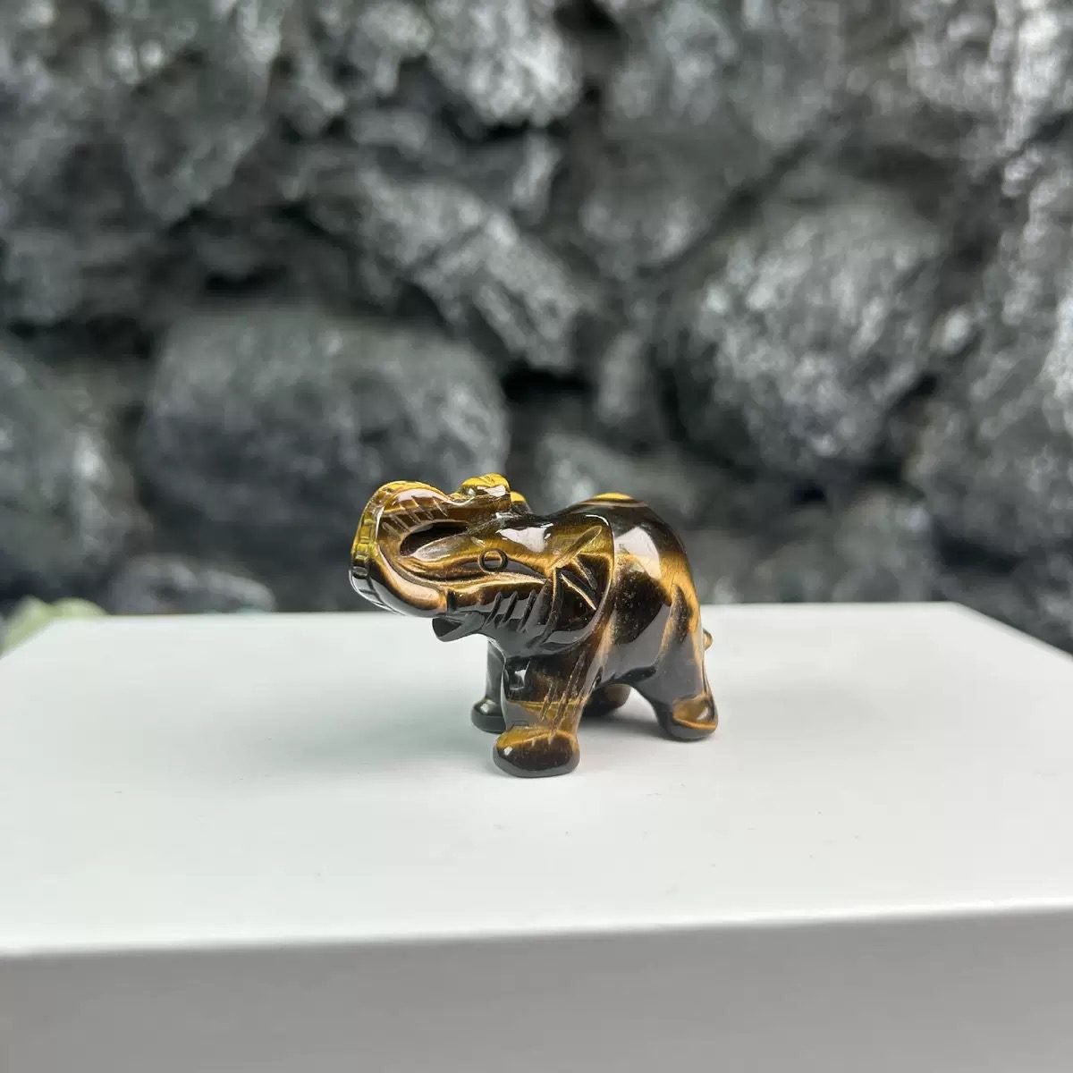 Natural 5cm Crystal Elephant Carving Wholesale - Image 15