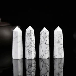 Natural 5-6cm Mini Howlite Point