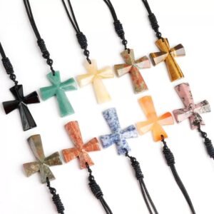 Crystal Across Pendant