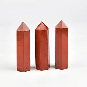 Natural 7-9cm Red Jasper Point