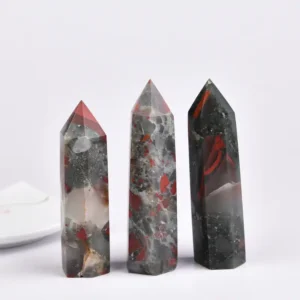 Natural 7-9cm Bloodstone Point