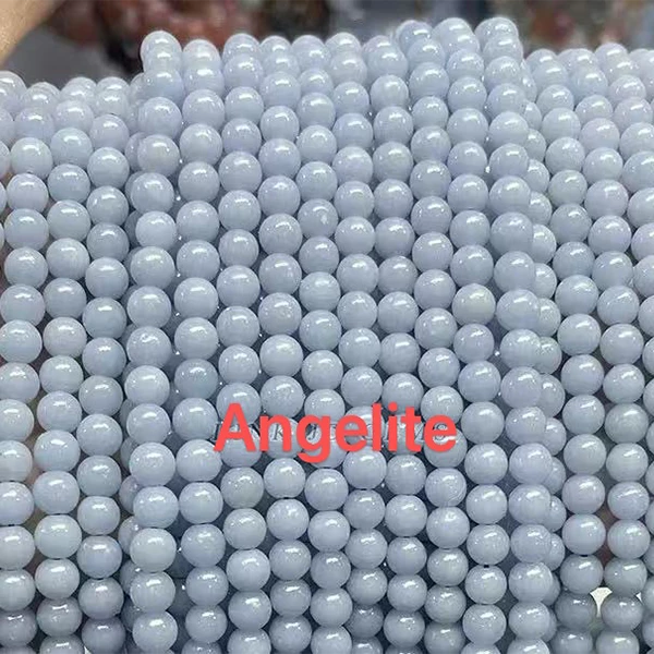 Natural 6mm,8mm Agelite Beads Strand
