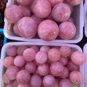 Natural 5-8cm Rose Quartz Sphere