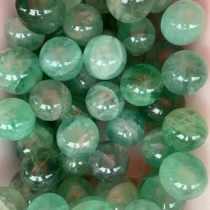 Natural 5-8cm Green Fluorite Sphere