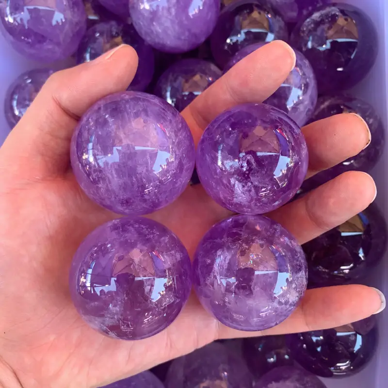 Natural Amethyst Sphere - Image 3
