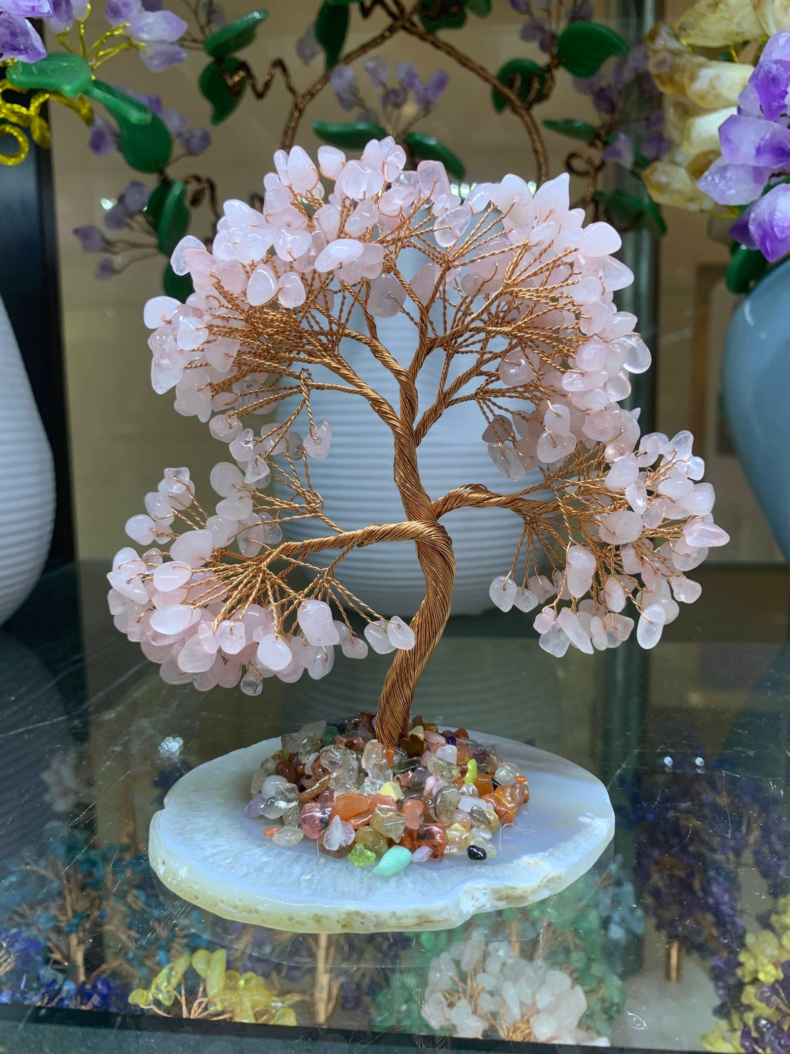 Rose Quartz Tree