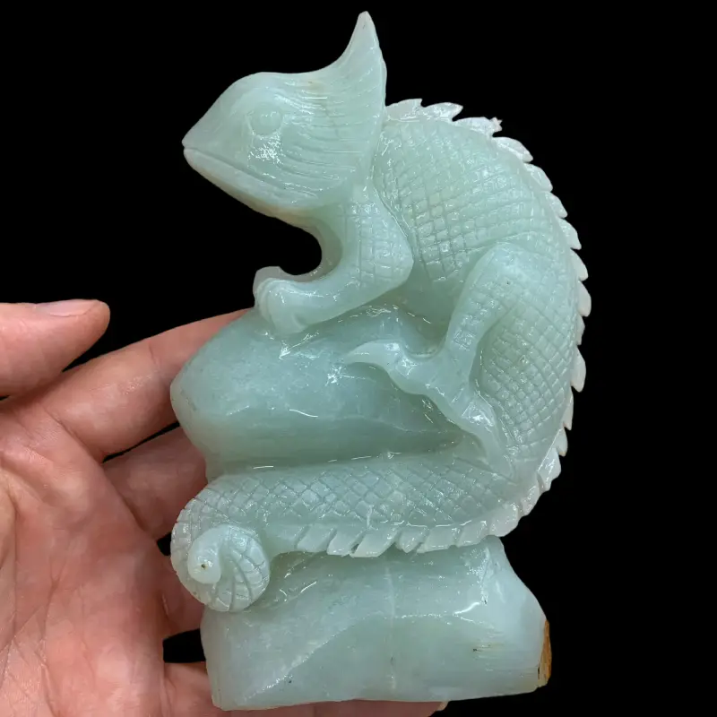 Caribbean Lizard Carving (Support customization)