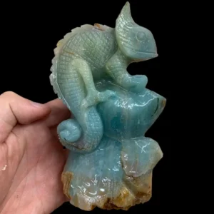 Caribbean Lizard Carving (Support customization)