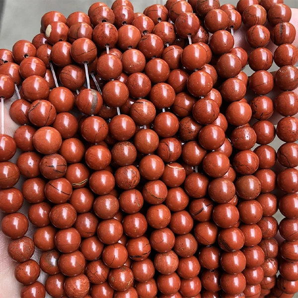 Natural 4mm,6mm,8mm Red Jasper Beads Strand