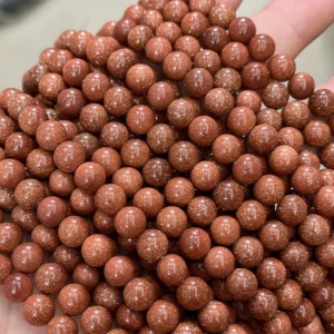 Natural 4mm,6mm,8mm Gold Sandstone Beads Strand