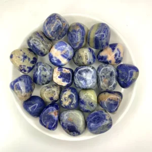 Natural Sodalite Tumbled Stone