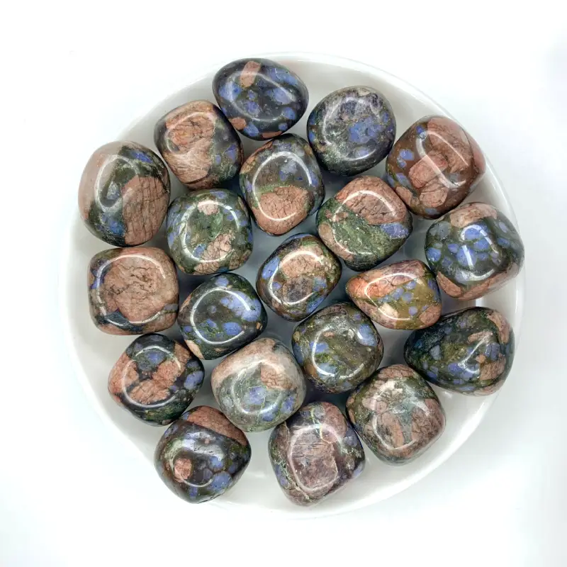 Natural Que Sera Tumbled Stone