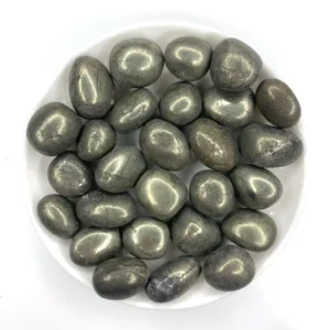 Natural Pyrite Tumbled Stone