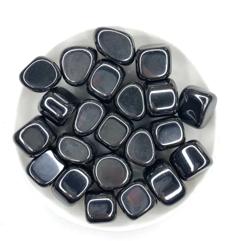 Natural Hematite Tumbled Stone