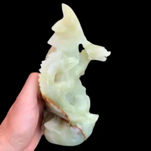 Afghan jade Dragon Carving