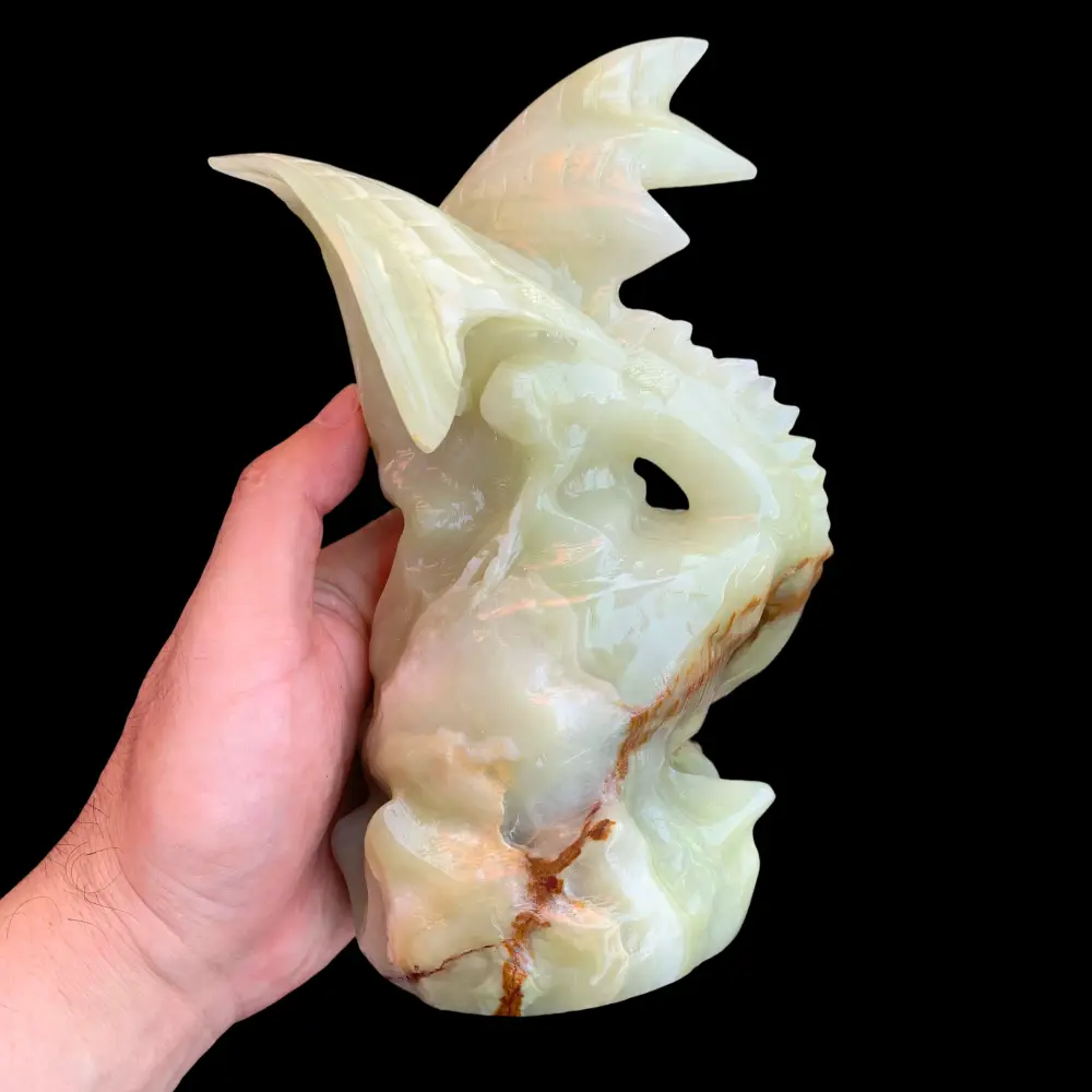 Afghan jade Dragon Carving - Image 3