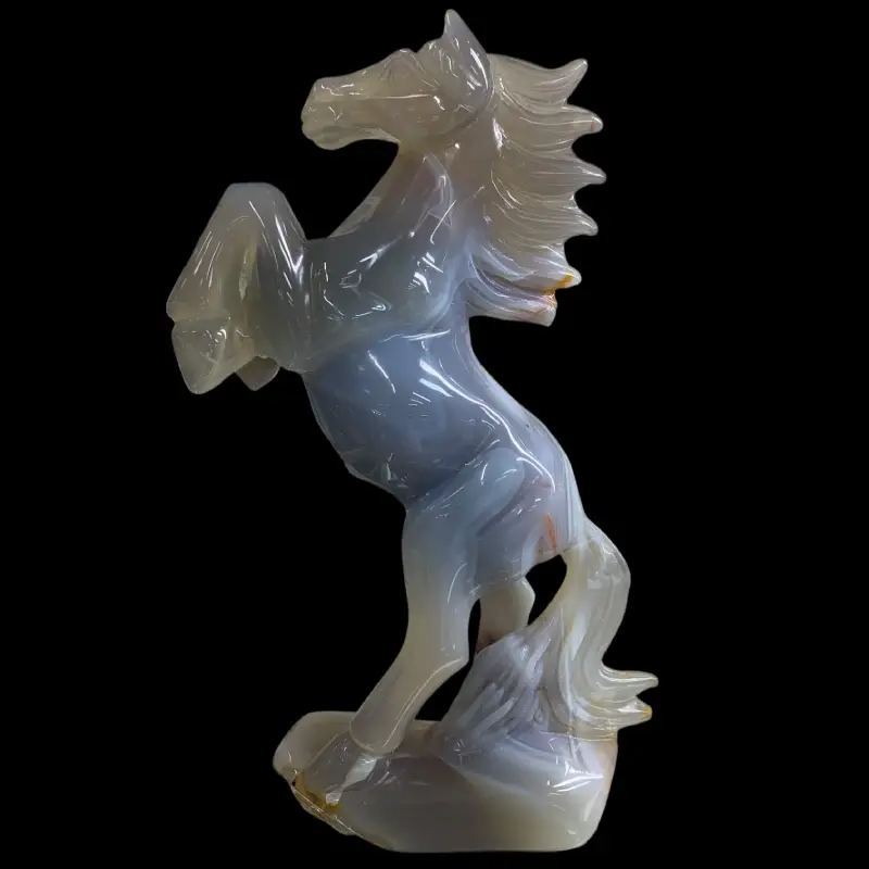 Crystal Horse Carving,Agate Horse Carving - Image 2