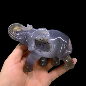 Crystal Elephant Carving,Agate Elephant Carving