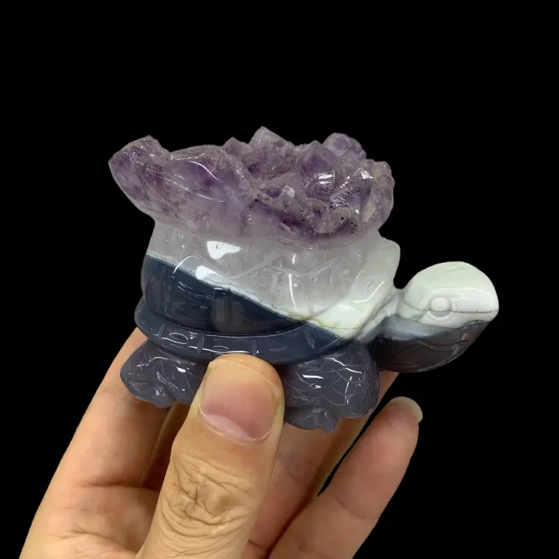 Crystal Turtle Carving,Agate Turtle Carving