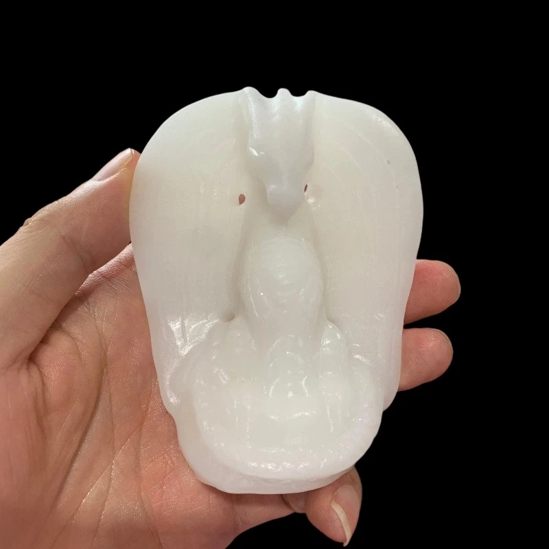 9cm Flying Dragon carving - Image 4