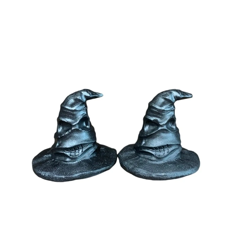 Black Obsidian Wizard Hat Carving Wholesale - Image 2