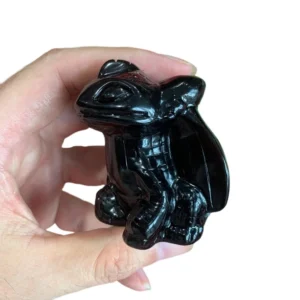 6cm Obsidian Toothless Carving Wholesale