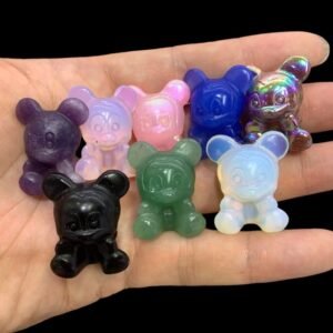 Crystal Mickey Carving，Pokemon Carving