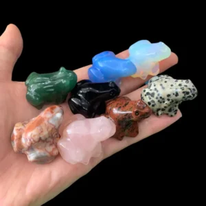 Crystal Frog Carving Wholesale
