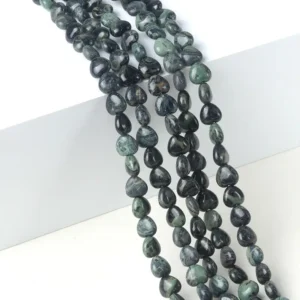 Natural 10mm Heart-shaped Kambaba Beads Strand