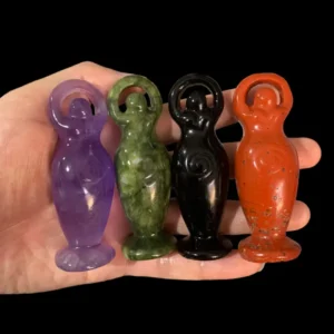 8cm Mixed Crystal Goddess Carving Bulk Wholesale