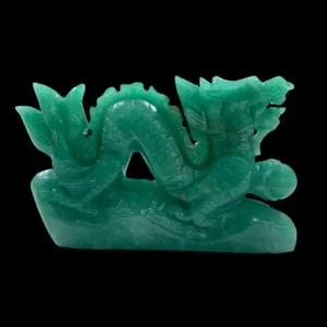 Aventurine Dragon Carving
