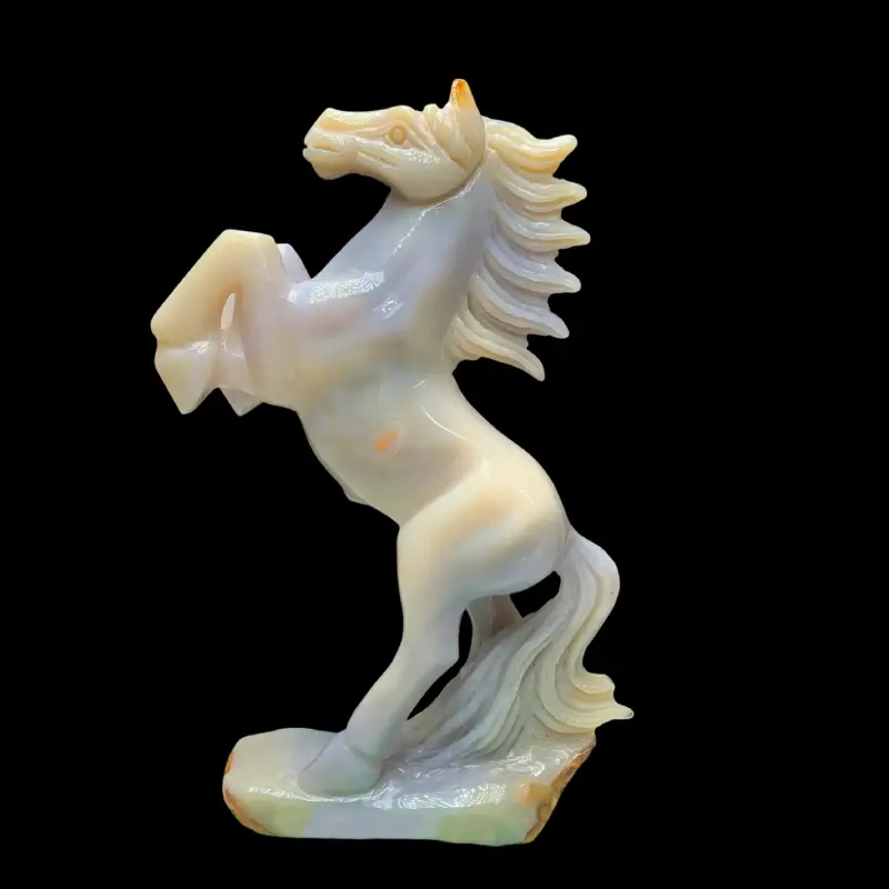 Crystal Horse Carving,Agate Horse Carving - Image 3