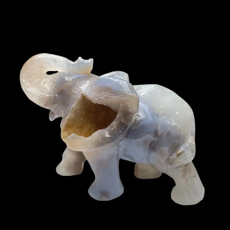 Crystal Horse Carving,Agate Elephant Carving