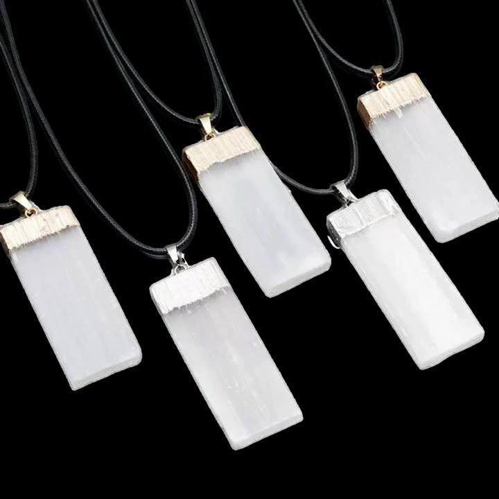 Natural Selenite Pendant Wholesale