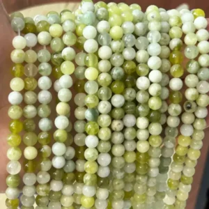 Natural 6mm,8mm,10mm Xiuyu Jade Beads Strand